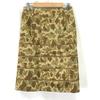 GK ITALIYA Camouflage Tight Skirt S Knee-Length Khaki Japan(USED)