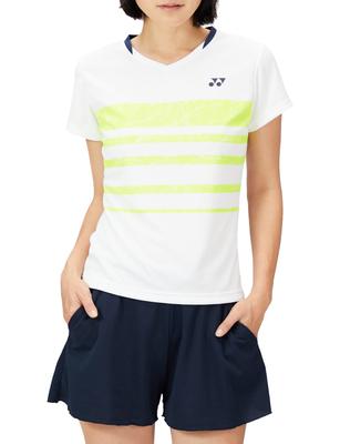 Camisa de manga curta Game Shirt branca M [YONEX] feminina (011)
