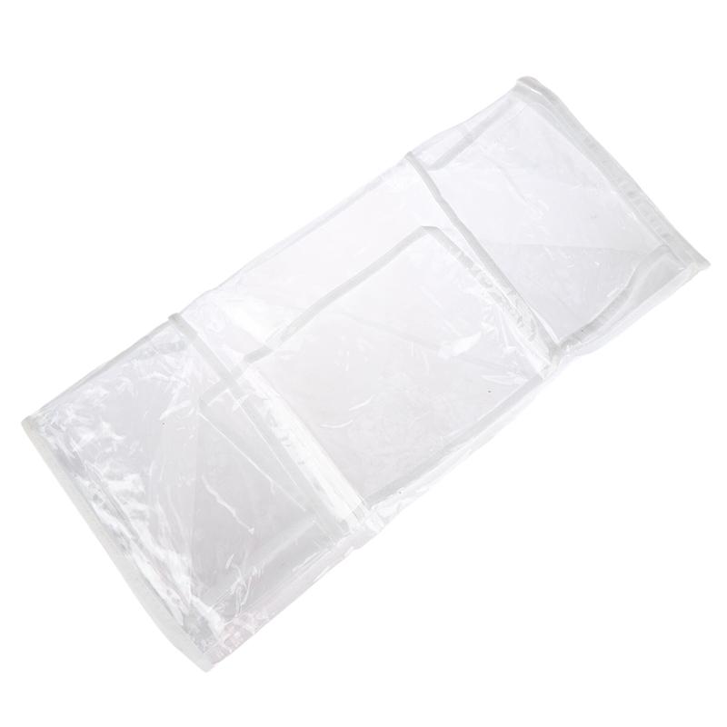 Plastic Dining Chair Covers Waterproof Pvc Seat Chair Protector Short/Medium/Long Seat Dustproof Cover For Home Kitchen Bedroom