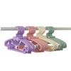 5/10/20 stücke Kinder Kleiderbügel Racks Tragbare Kunststoff Display Kleiderbügel Winddicht Kinder Mäntel Kleiderbügel Baby Kleidung Organizer
