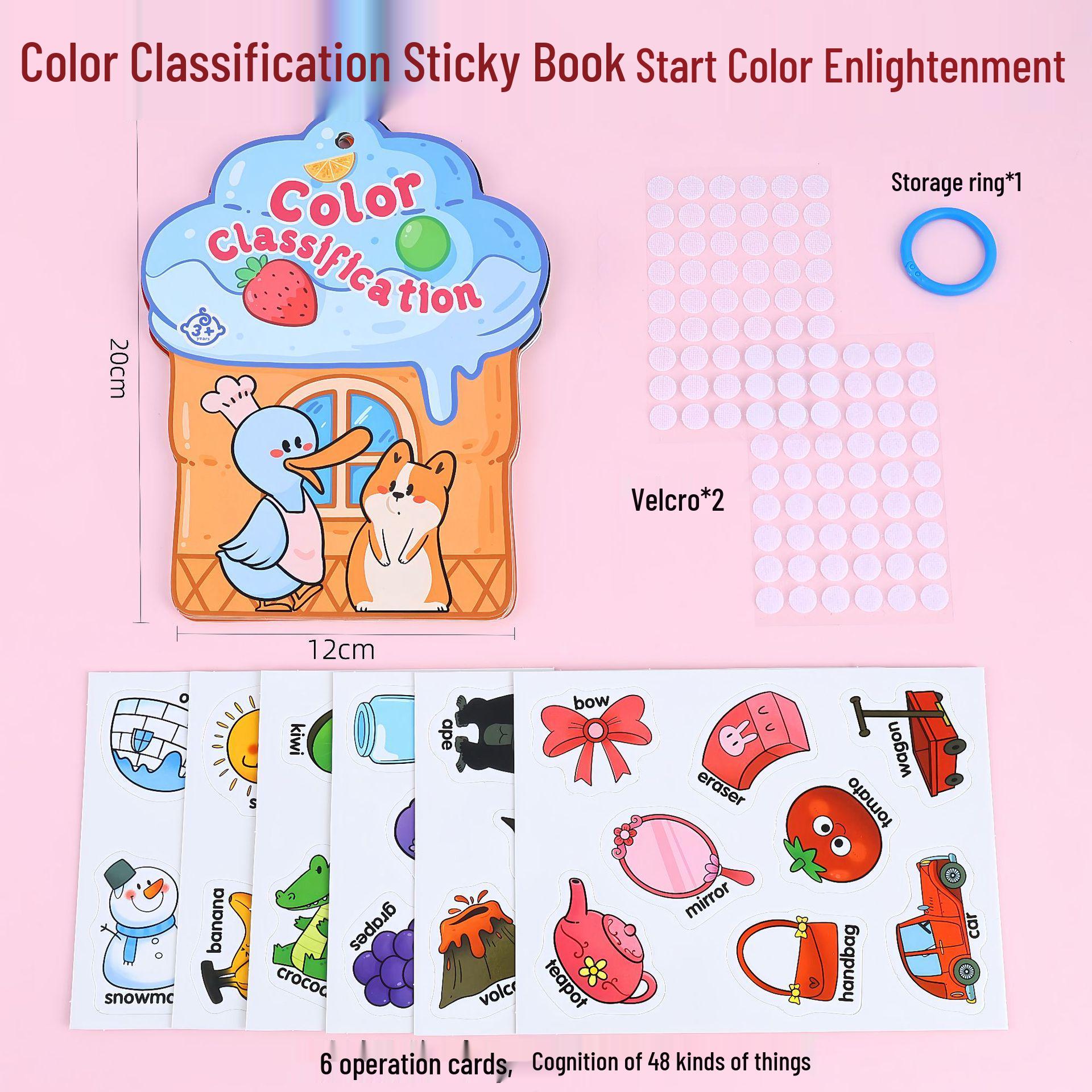 Digital Cognitive Tear-Off Quiet Book: Children s Early Learning Educational Pack