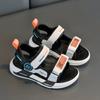 Genuine Leather Soft Sole Kids Sandals Lightweight Beach Sports Shoes for Big Boys Girls Summer