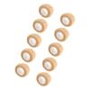 10Pcs Self Adhesive Bandage Wrap Approx 1in Wide 2yd Long Elastic Flexible Portable Breathable Bandage Wrap