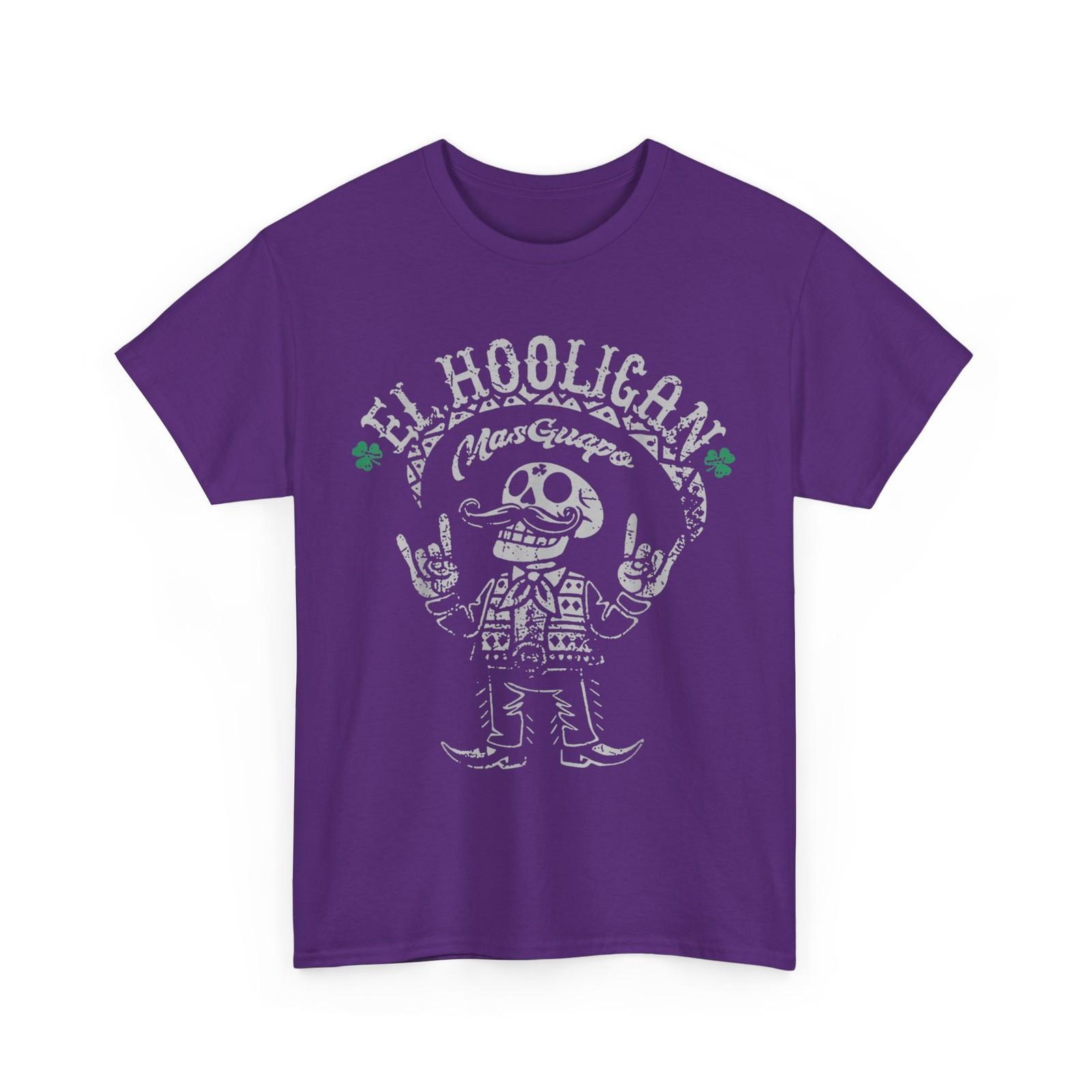 El Hooligan Mas Guapo Shirt, Skeleton Mexico Lovers Mexican Women Men Shirt S разноцветный