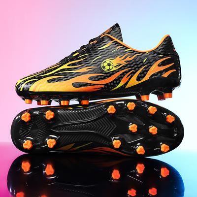 Kids Soccer Shoes Society FG School Football Boots Cleats Grass Sneakers Boys Girls Outdoor Athletic Training Sports Footwear