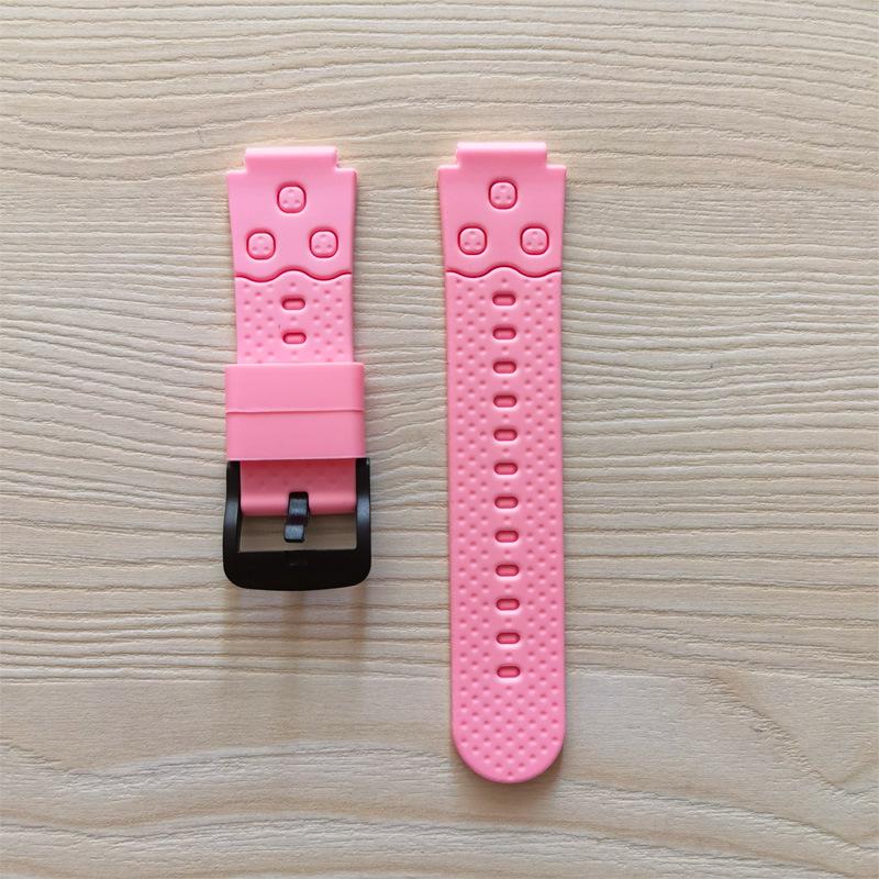 Kids' Silicone Smartwatch Strap, Universal Y-Shaped, Two-Color, 16mm Interface