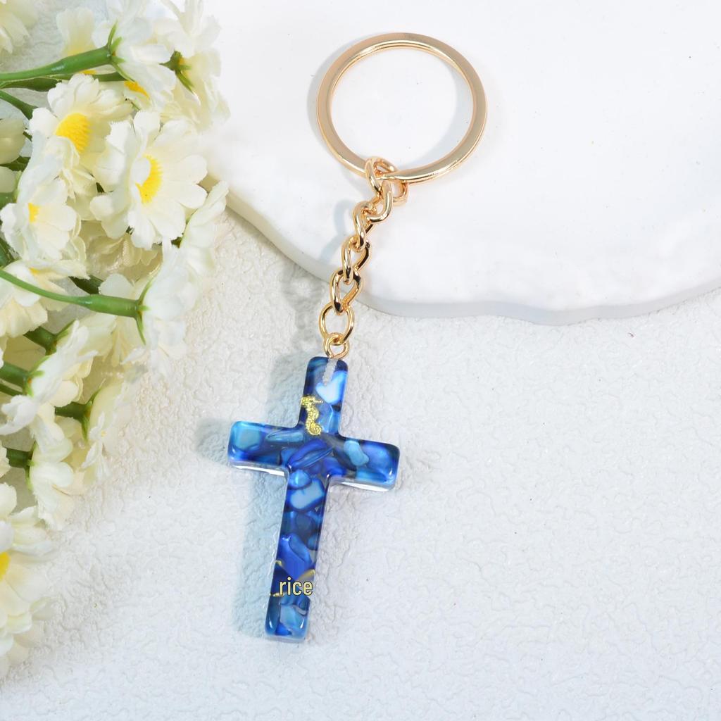 Starfish Pendant Keychain: Elegant Charm for Women's Bags
