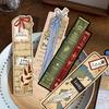 30Pcs Retro Romantic Reading Bookmarks Diy Students Reader Page Markings Reading Theme Bookmarks Student Stationery Gifts