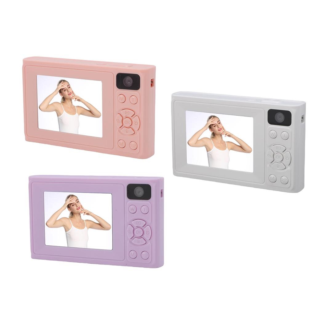 Digital Camera 1080P 48MP Rainproof Long Battery Life Double Lens Travel Camera with Fill Light for 