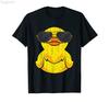 ZX 100 Tela di Cotone Papà Amante degli Animali Anatre Carine T-shirt a Tema Grafica Moda Harajuku Tee T-shirt XS5XL