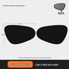 Blackout Vinyl Car Sunshade: Static Adhesion Sun Visor for Window Shade, Heat Insulation, Privacy & Sun Protection.