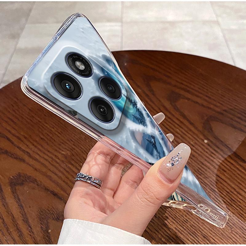 Phone Case For Motorola Edge 60 Fusion/Edge 60/Edge 60 Pro/Edge 60s Soft TPU Clear Popular Painted Casing Shockproof Cover