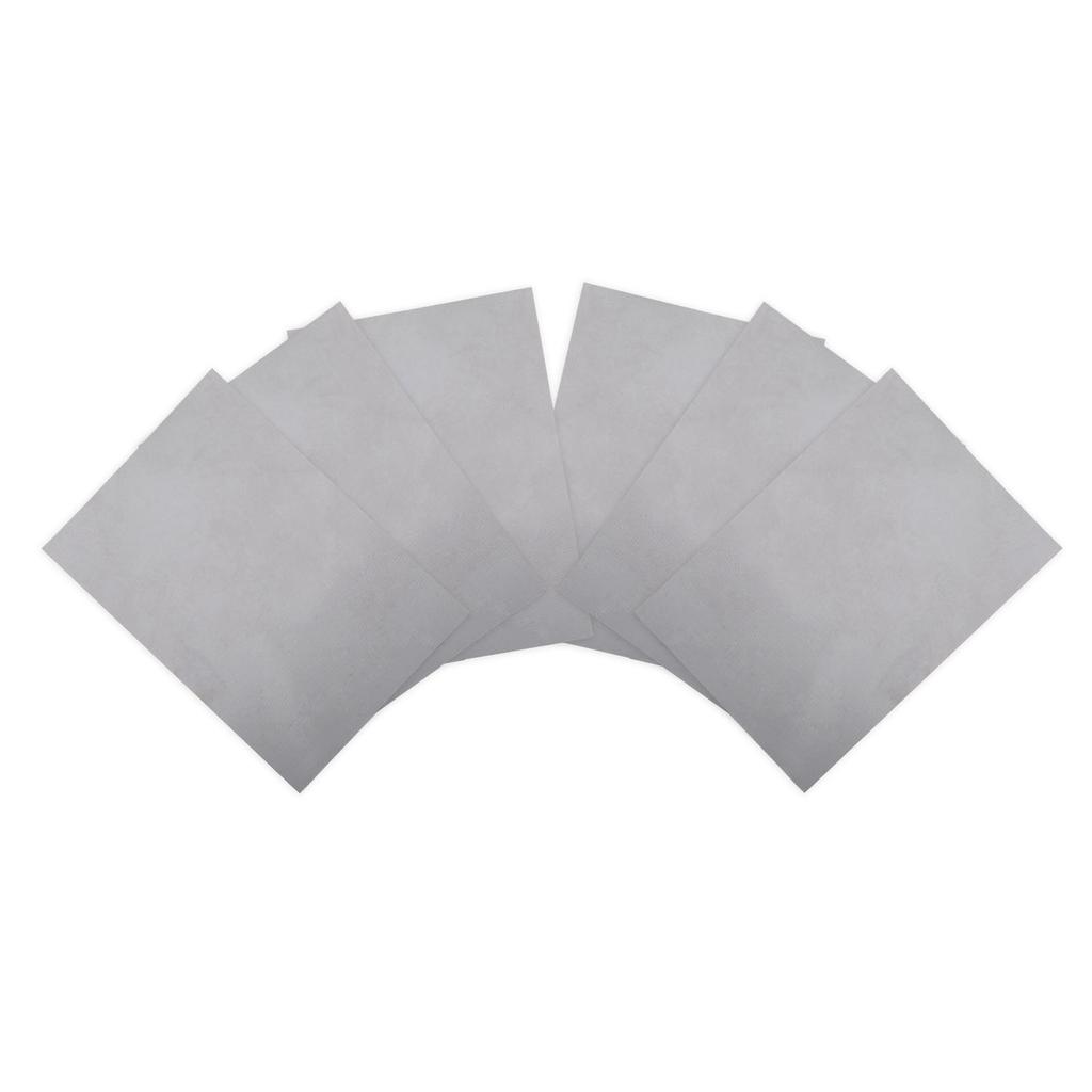 6pcs PVC Repair Patches Kit for Inflatable Raft Boat Canoe Kayak Swimming Pool Versatile Use Grey
