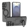 Samsung S26 Ultra 360 Ring Shield Soft Protective Case - Anti-Fall, Car Ring Compatible
