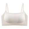 New spring and summer breathable bra seamless non-slip cool underwear soft support jelly upper support side collection breast bra cover