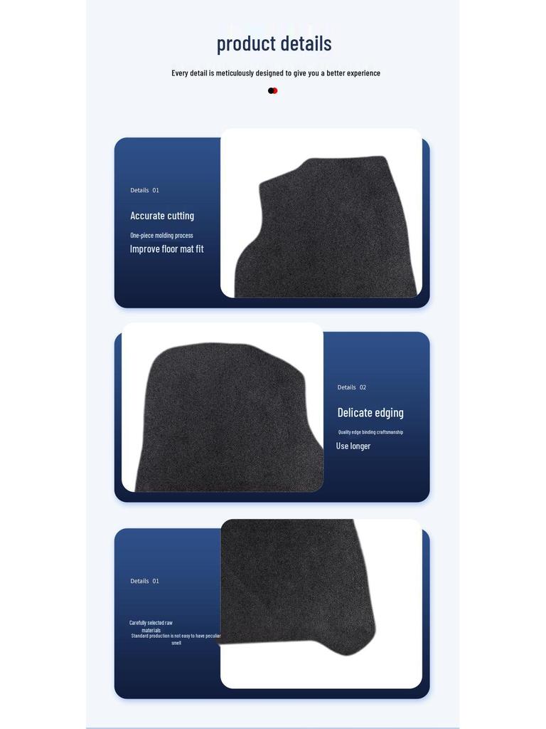 Anti-Wrinkle Floor Mats for Wuling Jiachen 2020-2022 Models – Easy To Clean