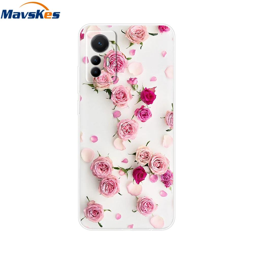 For Xiaomi Redmi Note 12S Case Redmi Note12S Phone Silicon Back Cover For Redmi Note 12S 12 S Cases Protective Shell Cover Capas