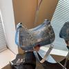 Trendy Denim Handbag For Women Fashionable Casual Street Style Shoulder Bag