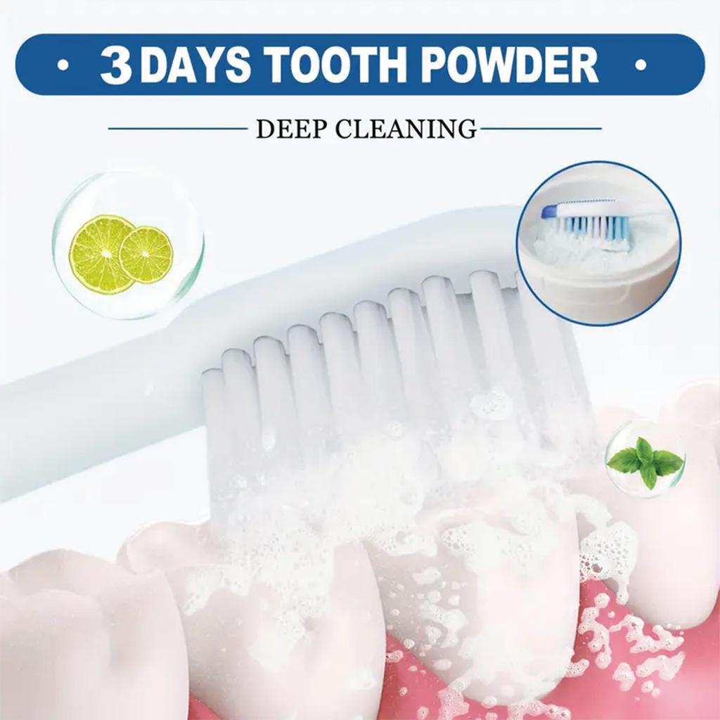 Teeth Turn White Within Three Days, and You Can Feel It Cleaning Your Teeth When Using It