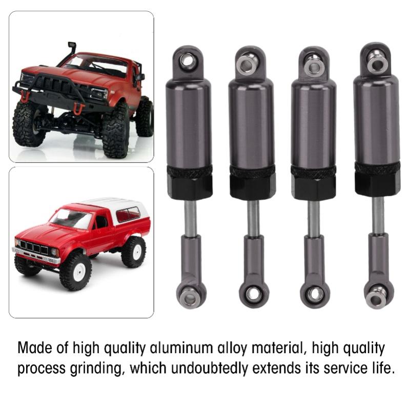 4pcs/set Metal Adjustable Shock Absorber for MN 1/16 Remote Control Car Model Upgrade