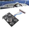 85mm Instrument Panel Gauge Set 24V 0 to 3000RPM Water Temperature Oil   Oil Pressure with Key for Boat Yacht