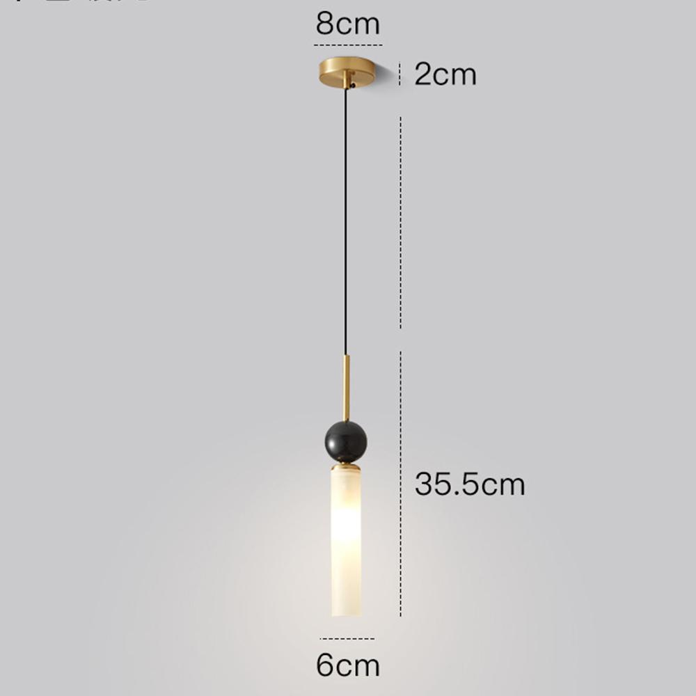 Italian minimalist all copper bedroom bedside chandelier, luxurious marble master bedroom, minimalist living room, background wa Warm White