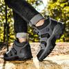 Shoes Men Climbing Plus Size Outdoor High-Top Platform Hiking Shoes Fashion Men Sneaker Travel Shoes