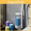 Hygienic Toilet Cleaning Brush Kit Conveniently Disposable Translucent White 6 Ocean 6 Lemon 6 Lavender Fragrance Brushes