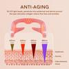 Rotlichttherapie Elektrischer Augenmassagegerät Anti-Aging Fältchenreduzierung Augenringe Augen Schönheit Massagegerät Müdigkeitslinderung
