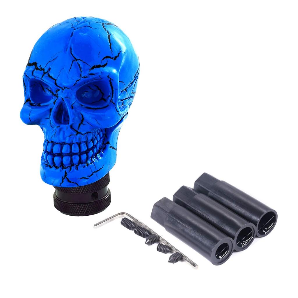 Bashineng Skull Gear Shifter Devil Skull Shaped Stick Shift Knob for Automatic and Manual Transmission Car Universal Knob, Vehicles, Trucks,