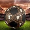Western Cow Skull Indoor Soccer Ball Colorful All Ages Size 5 Machine Stitched PVC Competition Ready Durable High-Bounce