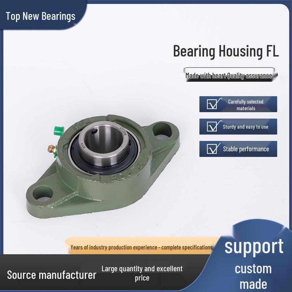 LK Diamond-Shaped Outer Spherical Bearing with Housing UCFL201, UCFL204, UCFL205, UCFL206, UCFL207, UCFL218 In Stock