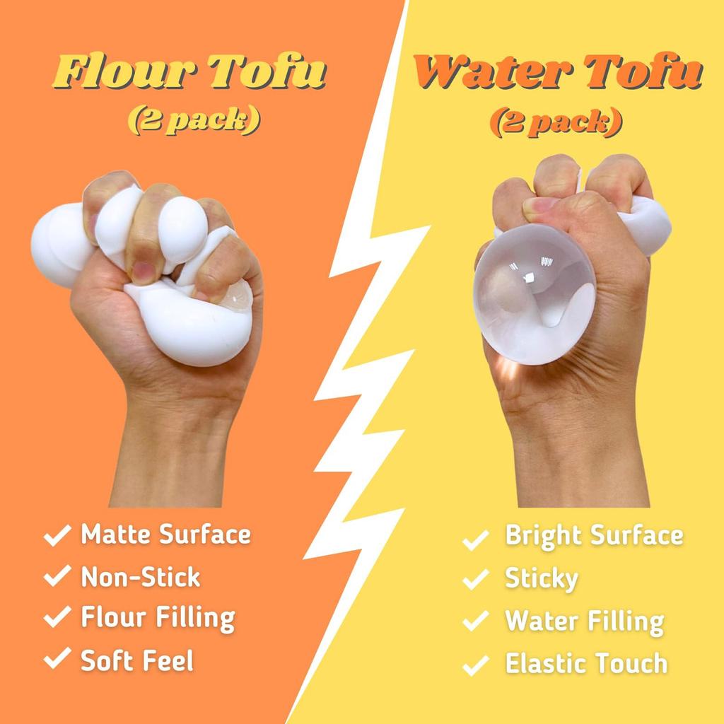 Dekompressionssimulation Zarter Tofu Knautschspielzeug Dekompressionsspielzeug Knautschspielzeug Langsam Kreatives Spielzeug
