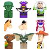 Toy Story 4 Buzz Lightyear Woody Jessie Alien Space Rangers Zurg Blocos de Montar Figura Enlighten Tijolos Brinquedos Para Crianças