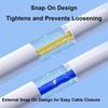 1pc 2m/78.74inch Wire trunking with exposed wires, shielding strips, exposed wires, invisible wiring trunking