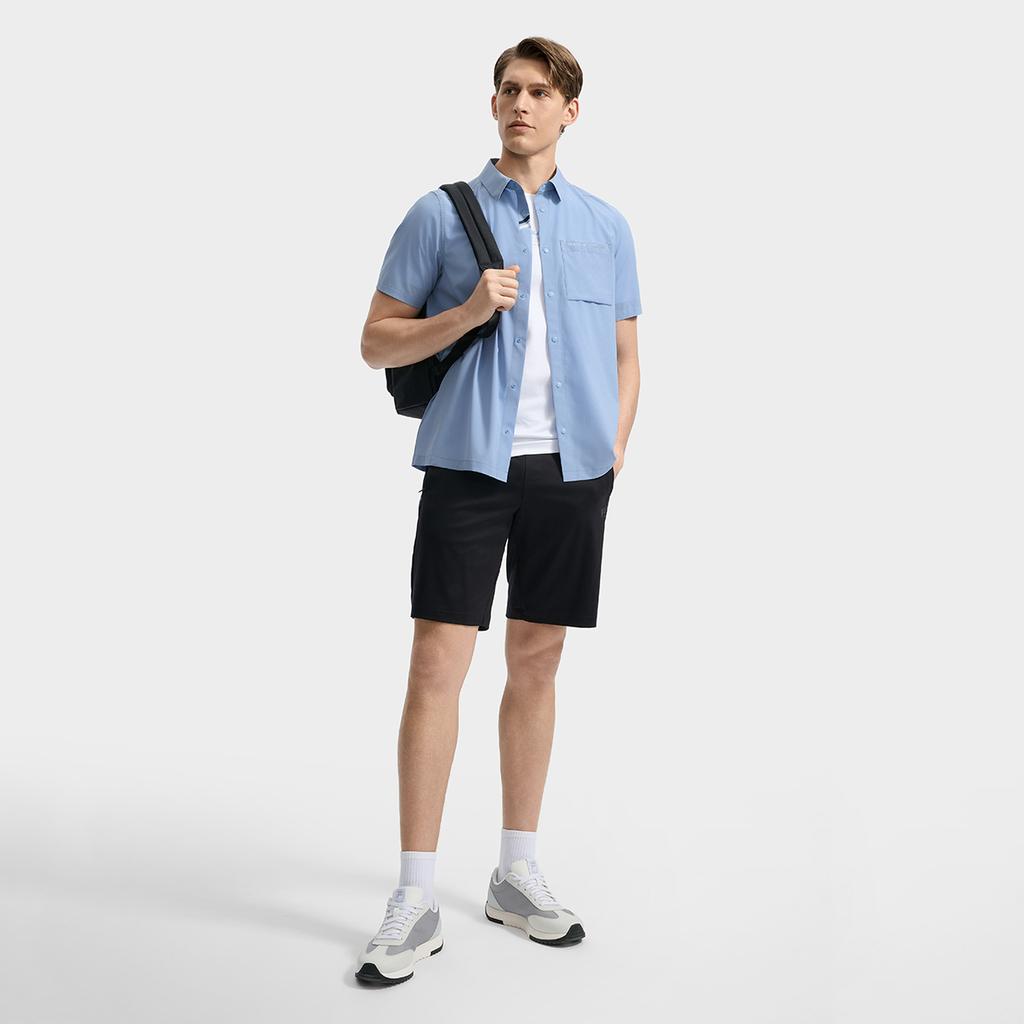 New FILA WHITE Shirt Men's The Wind Is Blue F11M533401F-BU