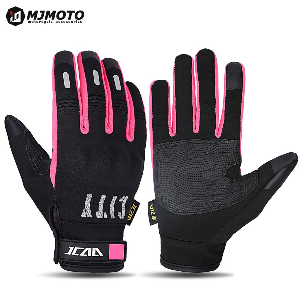 Motorcycle Gloves Women Touchscreen Motocross Gloves Hard Shell Protective Anti-fall Motorbike Gloves Waterproof for ATV BMX MTB