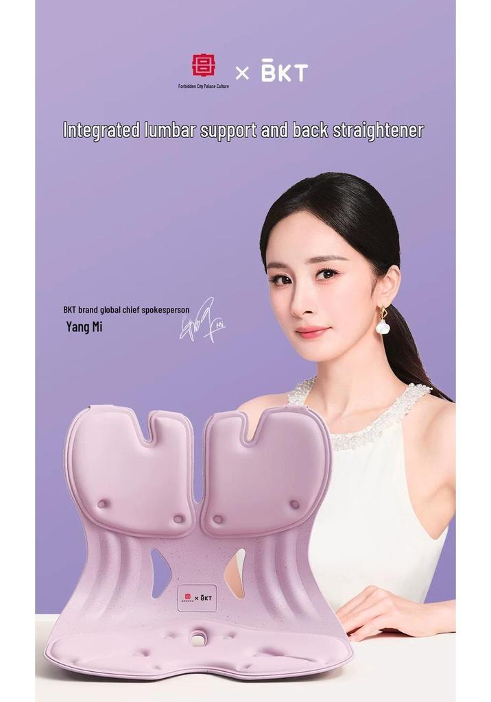 Ergonomic Lumbar Support Backrest Cushion for Long Sitting
