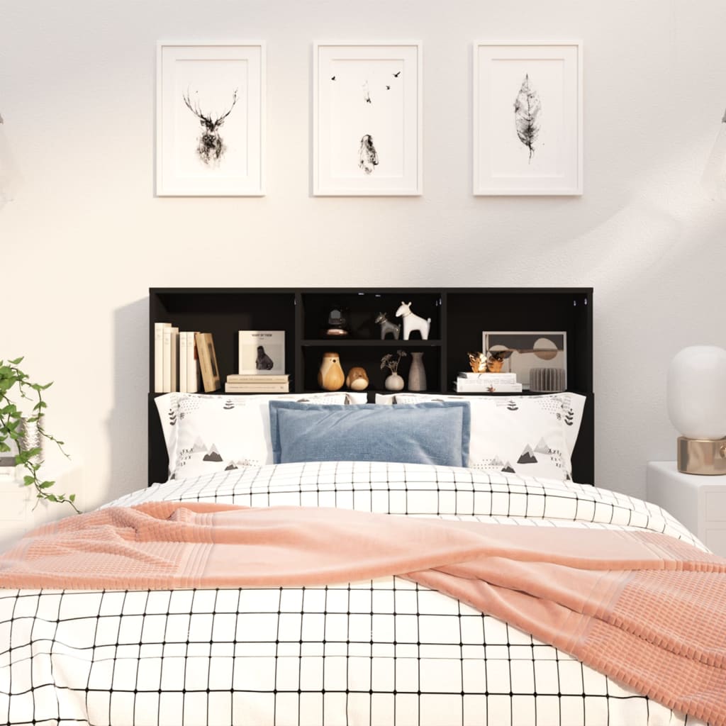 Schlafzimmer modernes Kopfteil mit Ablage zur Aufbewahrung, ohne Bettgestell und Matratze, 120 x 19 x 103,5 cm