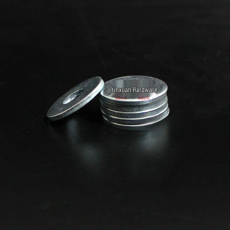 Thickened Galvanized Iron Flat Washer M4-M36, Widened Design, Free Shipping