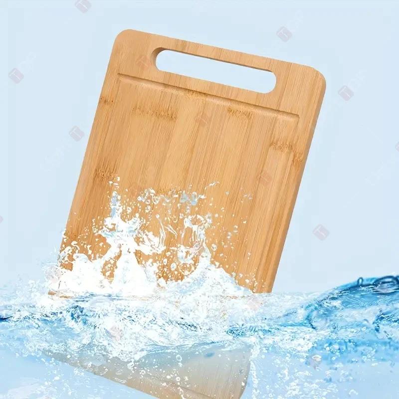 1PCS Kitchen Wood Chopping Boards for Meat Fruit and Vegetable Serving Board Double-sided Available Solid Wooden Cutting Board