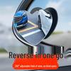 Ultra-Clear 360° Panoramic Blind Spot Rearview Mirror
