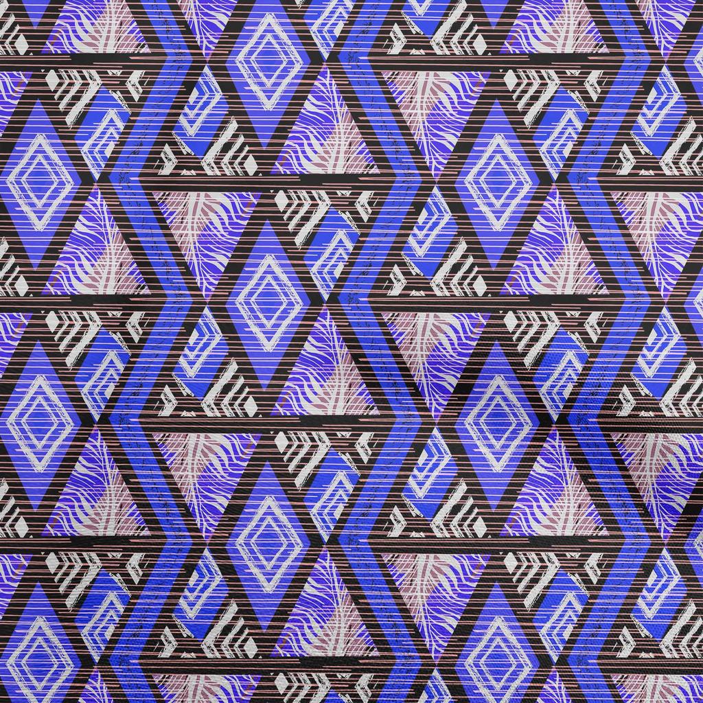 oneOone Cotton Poplin Fuschia Pink Fabric Geometric Mix Texture Fabric For Sewing Printed Craft Fabric By The Yard 42 Inch