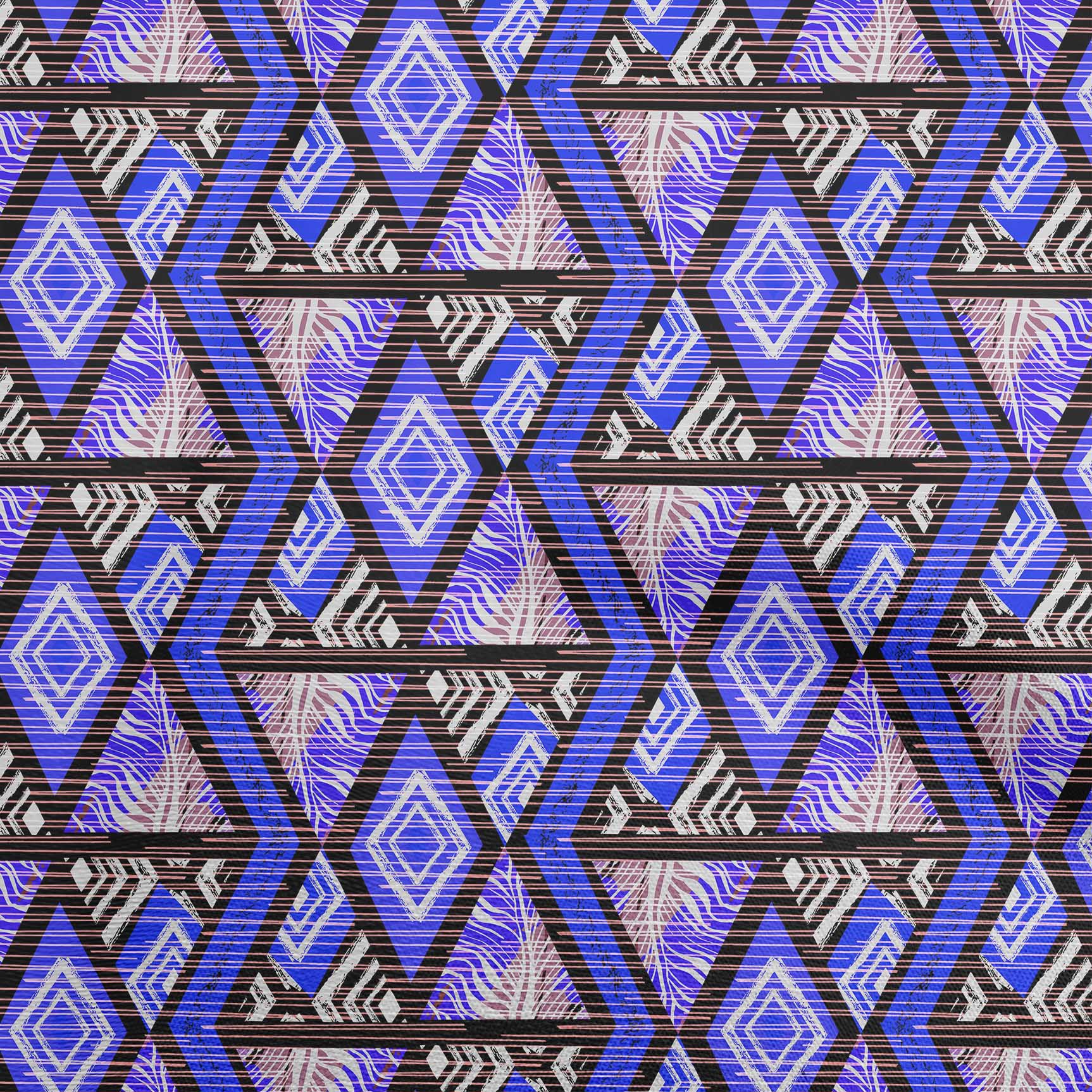 

oneOone Cotton Poplin Fuschia Pink Fabric Geometric Mix Texture Fabric For Sewing Printed Craft Fabric By The Yard 42 Inch 42 Inch Wide - Viscose Chiffon синій