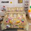 Ganesha Duvet Cover Set Bohemian Elephant Bedding Set Microfiber Bedclothes Double Queen King Size Quilt Cover For Teens Adults