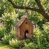 Creative Rainproof Wooden Bird House Ventilation Decorative Bird Villa Handmade Hatching Nest Outdoor Garden