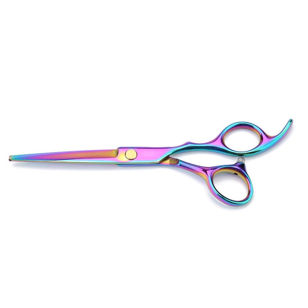 Profesionální nůžky na stříhání srsti pro domácí mazlíčky Kadeřnické nůžky na stříhání vlasů Chromatické nůžky na stříhání