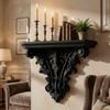 Carving Floating Shelf 3D Printing Wall Storage Rack Multi-functional Wall Mounted Shelves  Bedroom