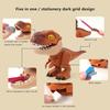 Dinosaur Stationery Set 5-in-1 Dinosaur-Themed Stationery Dinosaur Pencil Case Set Dinosaur School Supplies Kit Dinosaur-Themed Writing Set