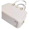 Coach 29 Savannah Metal Hardware Pebble Leather Tote Shopping Bag Women Tote White CAL54-IMCHK